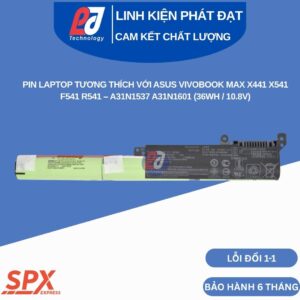 Pin Asus A31N1537 10.8V 36Wh cho VivoBook X441 X541