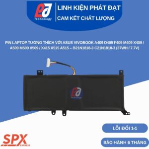 Pin Asus B21N1818-3 C21N1818-3 7.7V 37Wh VivoBook