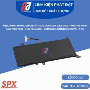 Pin Asus B21N1818-3 C21N1818-3 7.7V 37Wh VivoBook