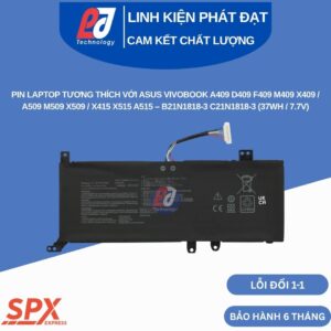 Pin Asus B21N1818-3 C21N1818-3 7.7V 37Wh VivoBook