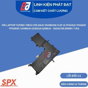 Pin Asus B31N1705 11.55V 42Wh cho VivoBook Flip TP410