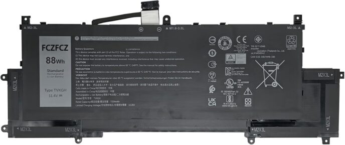 Pin Dell V5K68 7.6V 48.5Wh cho Latitude 9510 9520