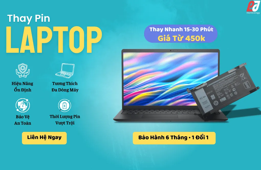 Thay Pin Laptop