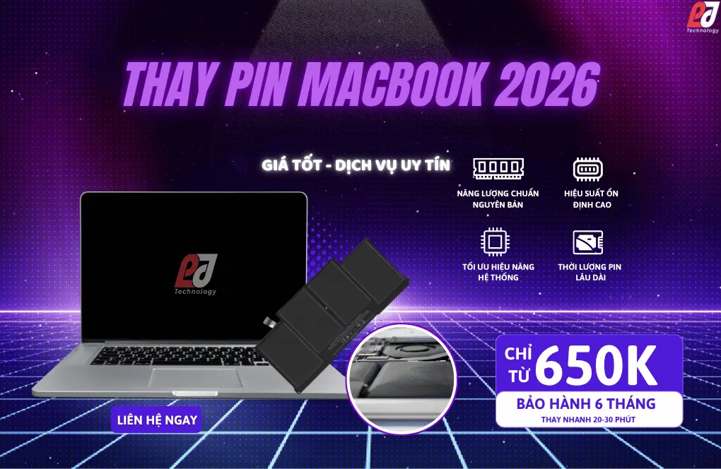 Thay Pin Macbook