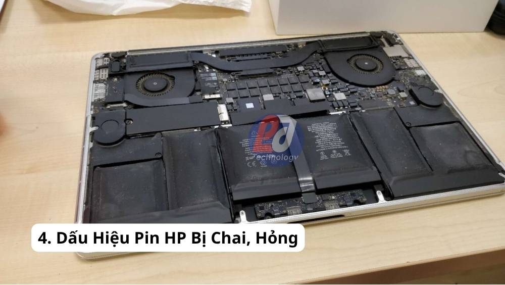 Dấu Hiệu Pin HP Bị Chai