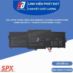 Pin Asus C31N1811 C31POJ5 50Wh cho ZenBook 14 UX433